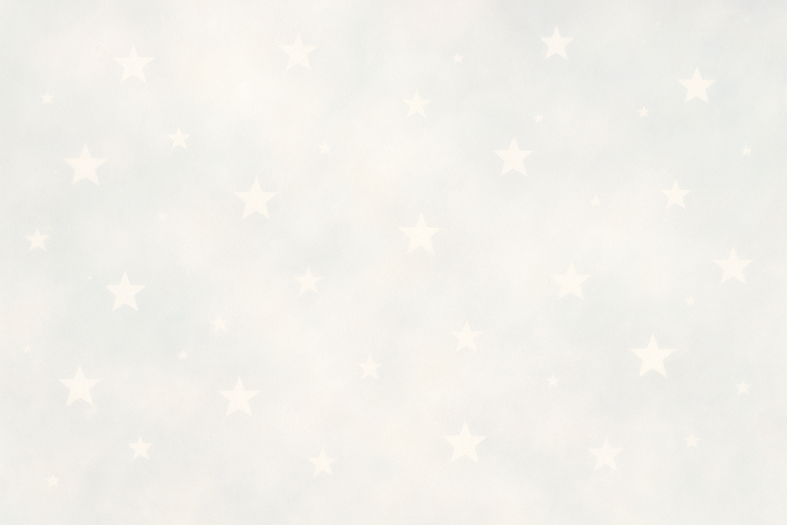 white pastel background with stars calm mood and 